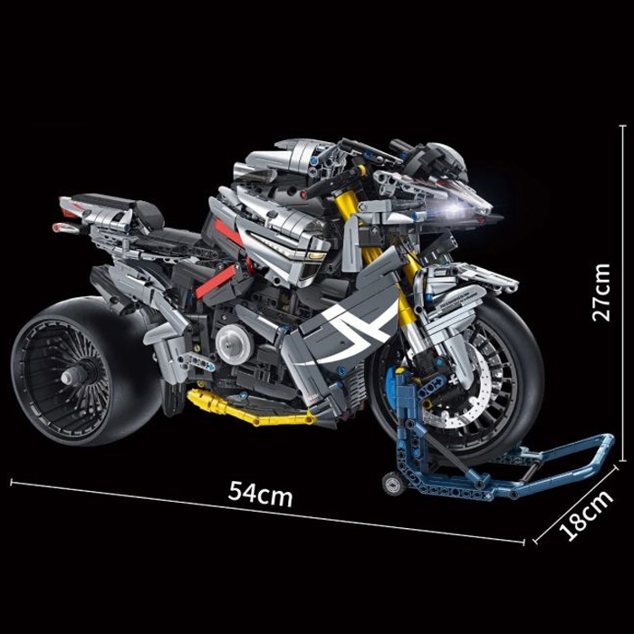 Mô hình lắp ghép - B-King Moto 672106 2 mo hinh lap ghep b king moto 672106 42